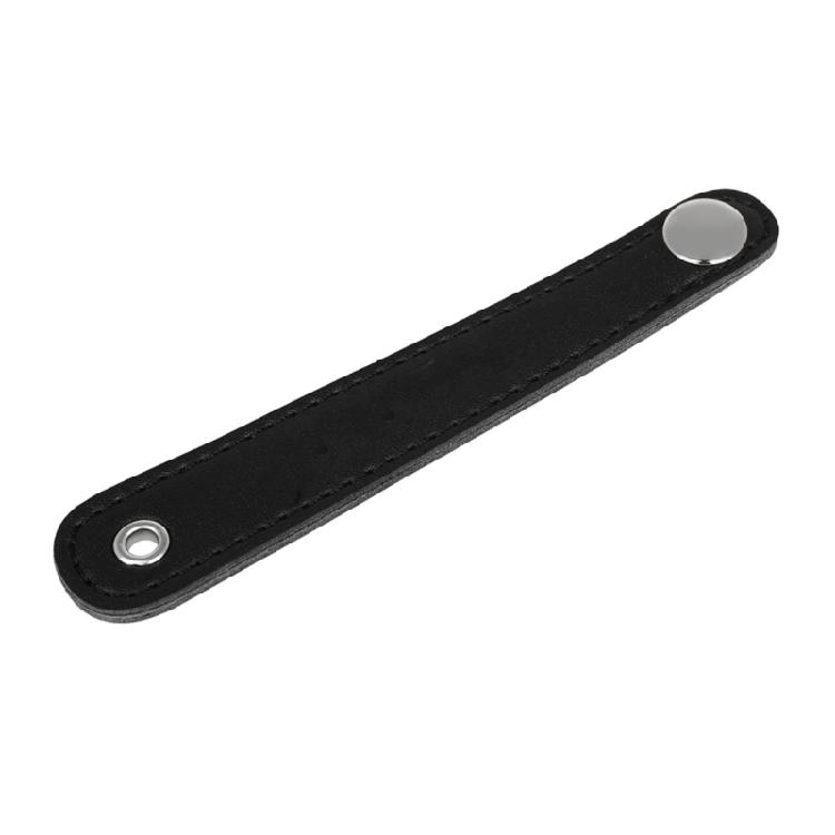 Unique Black Accordion Bellow Strap with Reinforced Edges and Secure Fastening System Suitable for Offering Durability