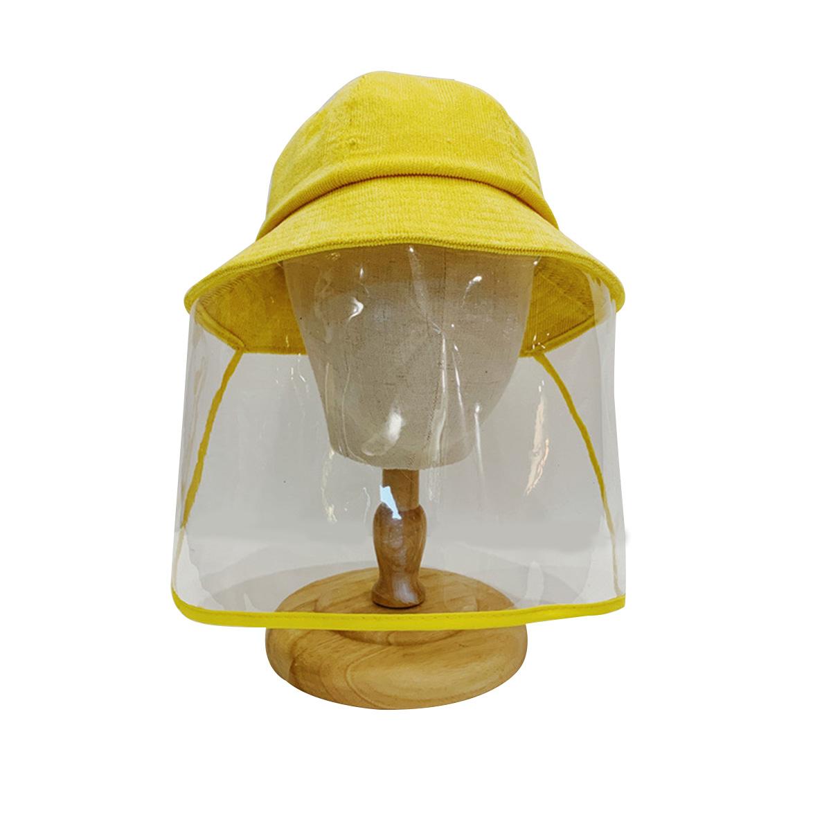

Kids Anti Dust Protection Bucket Hat + Face Cover Removable Windproof Child Cap