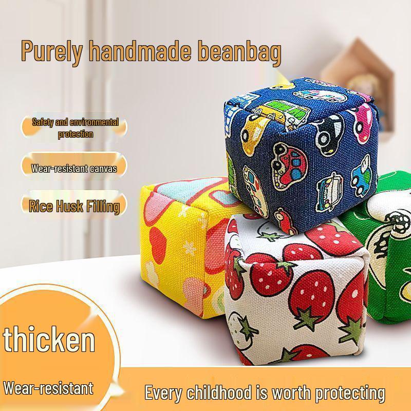 Kids Thick Canvas Outdoor Throwing Sandbag Game for School & Kindergarten