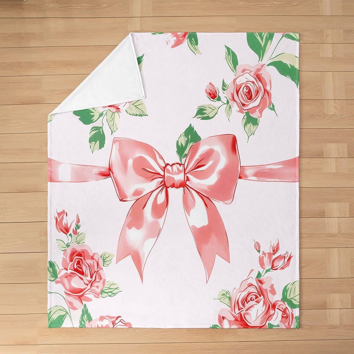 

Christmas Bell Pattern Throw Blanket Holiday Design for Living Room Decor Gift for Her FestiveStyle60x50 70x100cm28x39in