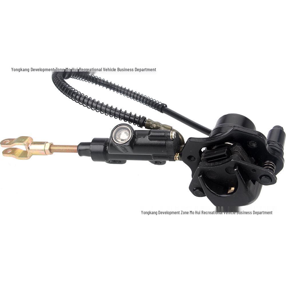 Motorcycle ATV 50CC-125CC Rear Disc Brake Caliper Assembly with Foot-Operated Pump Other