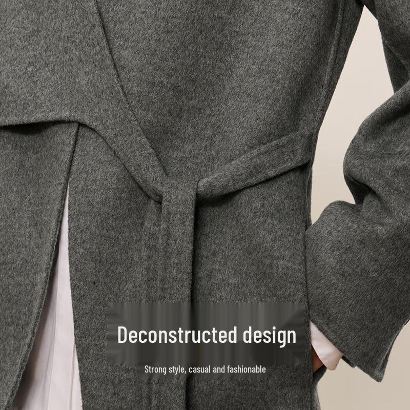 LESSLESS 2023 Winter Loose Wool Blend Blazer