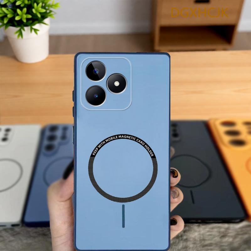 For Realme C53 Case Realme Note 50 Phone Case Realme C51 Cover Narzo N53 Case Shookproof Color magnetic hard Silicone back cover