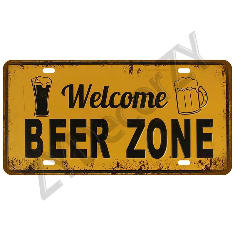 Coffee Tin Sign Vintage Metal Sign Funny Poster License Plate Home Decor For Bar Pub Club Man Cave Wall Decoration Wine Beer