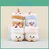 Cute Cake Candle Keychain Cartoon Girl Kids Backpack Decorative Doll Pendant