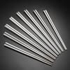 Customized 304 Stainless Steel Full-square Chopsticks Multi-specification Children's Practice Chopsticks Gifts Portable Tableware Laser Logo