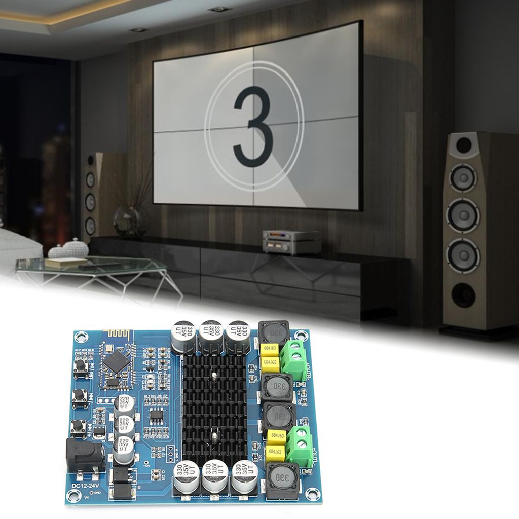 M548 Bluetooth Dual Sound Channel Bluetooth Module 120WX2 Digital Amplifier Board