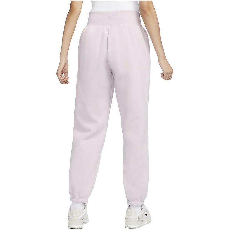 Nike Solid Color Drawstring Casual Loose Fleece-Lined Knit Joggers Women Bottoms Pink DQ5888-019
