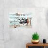 Cusde Cow Metal Tin Sign This is Us Wall Art Farmhouse Sign Home Decorations Retro Wall Decor Funny Poster House Yard Rustic Wall Art Hanging Plaques
