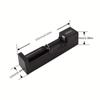 18650 Charger Charging 3.7V Li-ion Battery Charger USB Universal Smart 1 Slot Charger Lithium Batteries Charging Adapter