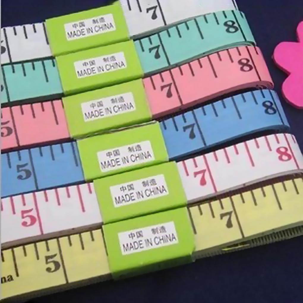 3pcs 150cm/60inch Soft Rulers Measuring Tape Man-carried Sewing Tailor Accessories Wear-resistant Plastic Measurement Tool