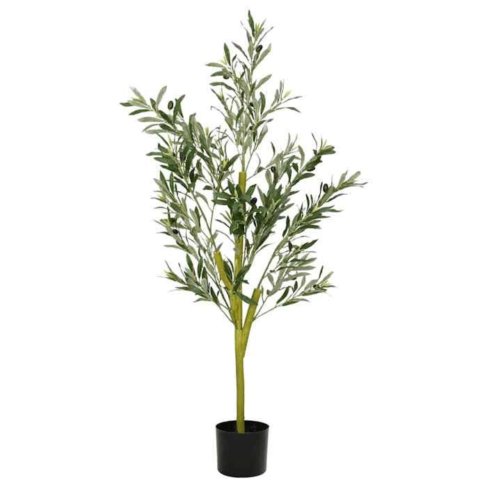 VidaXL Olivier artificiel 450 feuilles 120 cm vert, plante artificielle, fausse plante, faux arbre, faux olivier, arbre 4103568