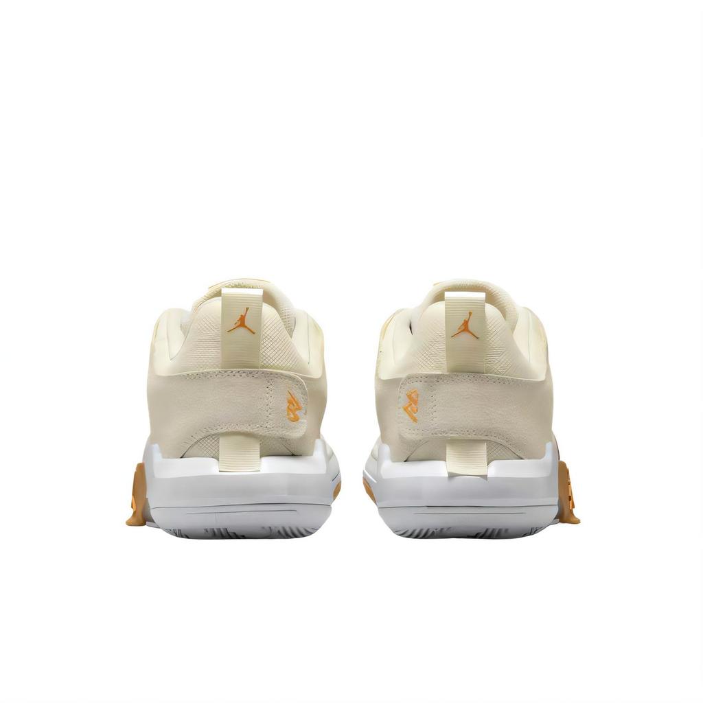 New Jordan One Take 5 Shock Absorbers Low Top Basketball Shoes Men's White Gold FD2336-102