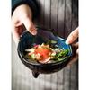 Japanese Ceramic Irregular Shaped Dessert Bowl Fruit Salad Bowl Specialty Japanese Tableware