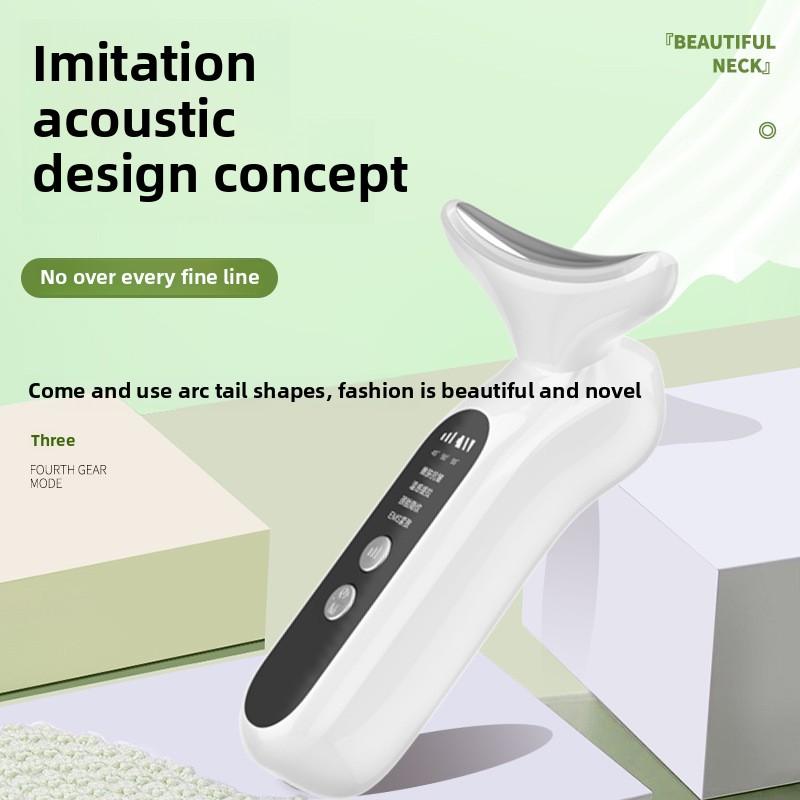 Facial Beauty Instrument Dilute Nasolabial Folds Massage V Face Lift Firming Household Introduction Neck Beauty Instrument