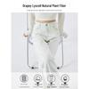 High-Waisted Slimming White Jeans for Women - 2024 Autumn/Winter Edition