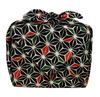 Large size furoshiki with hemp leaf made of cotton Stylish and classic made in Perfect for graduation cherry blossom and wrapping (wrapping cloth)