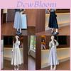 Gray Pleated Skirt For Women With High Waist And Flared Design Perfect For Fall Season