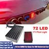 Autozubehör 72 LED Bremslicht F1 Pilot Leuchte LED Bremslichter Stoßstange Hinten Pilot Lampe Für Für Benz Für VW Universelle Autos