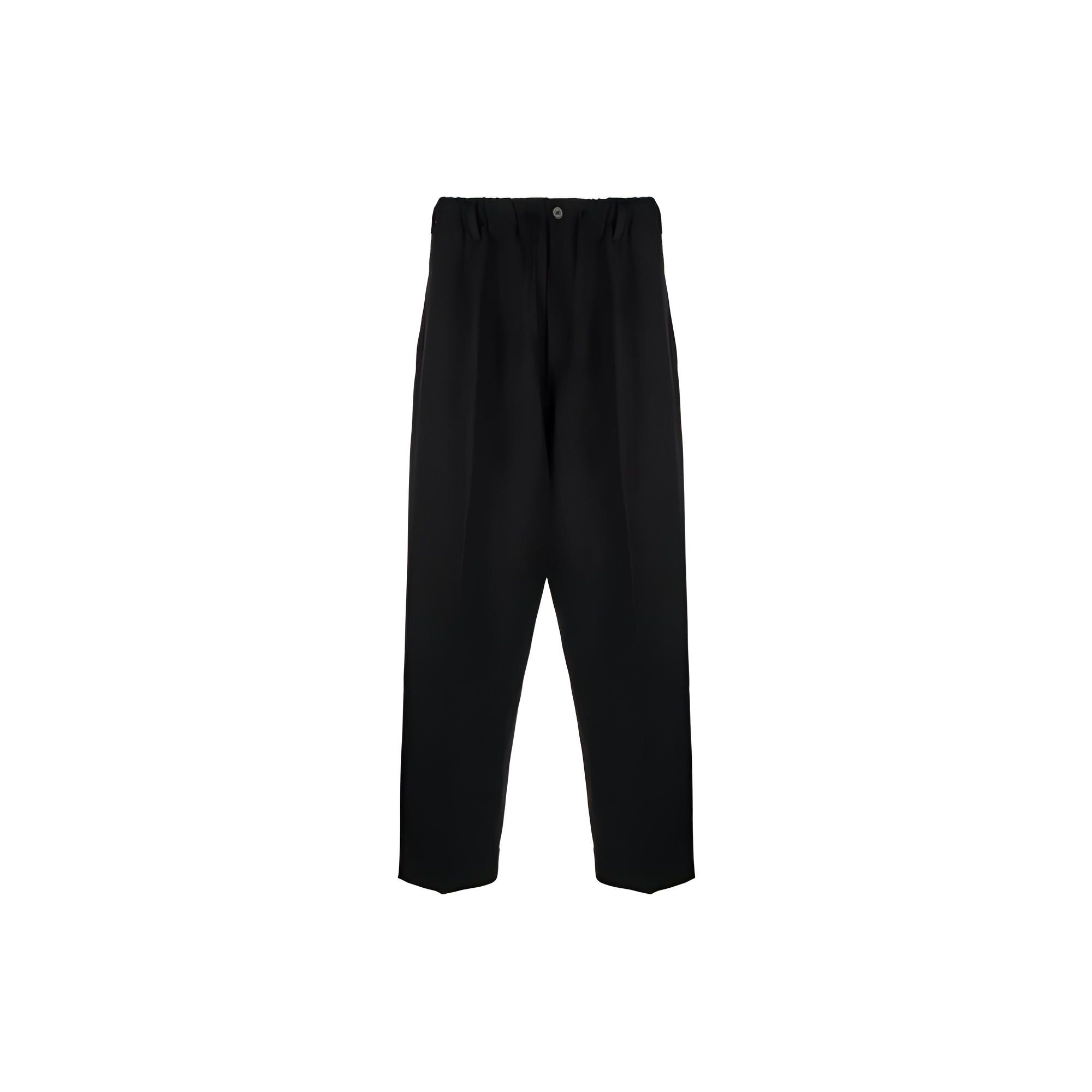 

Y-3 SS23 Solid Color Straight Loose Casual Pants Men Pants Black IA165712362 S