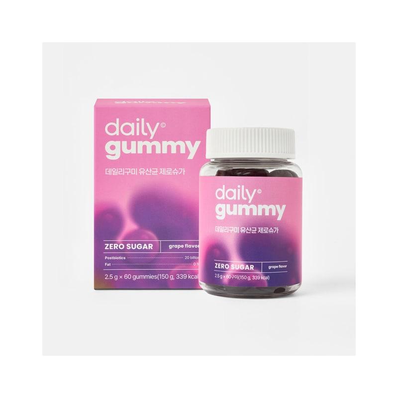 Daily Gummy Probiotics Zero Sugar 2.5g (Bottle) 60 Gummies 1 Piece