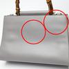 GUCCI Bamboo Handbag Bamboo gray Women 459076 Used