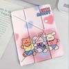 Three Good Friends Tablet Case For iPad Pro 11th 10th 9th 8th 7th 12.9inch Air 4 5 M3 M2 1 2 M4 11inch Pro 2025 Mini 6 7 Holder