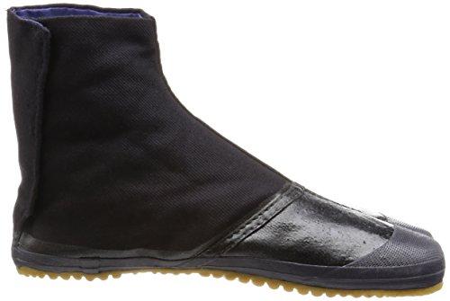 Moonstar Tabi Work Shoes for Men and Women, Practical and Lightweight, 5-Piece Tabi A, Black, Size 26.0 Cm, 2E