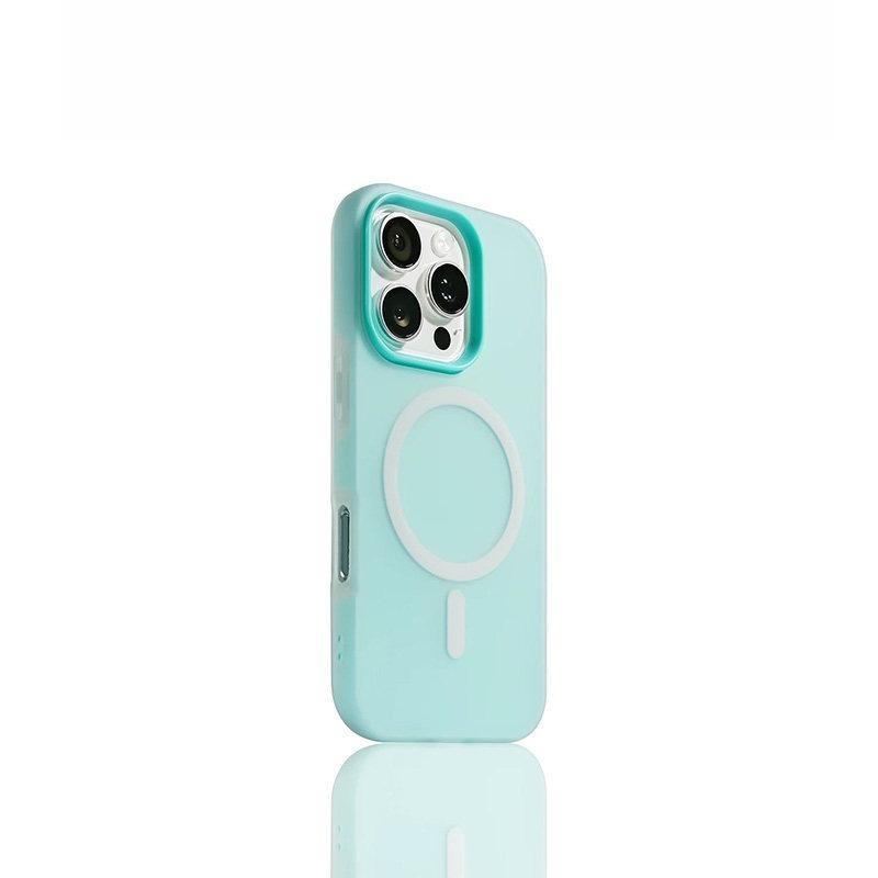 

For Clear Matte 2 IN 1 Phone Case For For Iphone 17 16 1 14 13 12 Pro Max Plus E Air Magnetic Wireless Charge Candy Cover iPhone 12