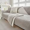 Winter Thick Plush Sofa Cover for Living Room Soft Velvet Sofa Mat Chaise Lounge Towel Universal Non-Slip Couch Back Slipcovers