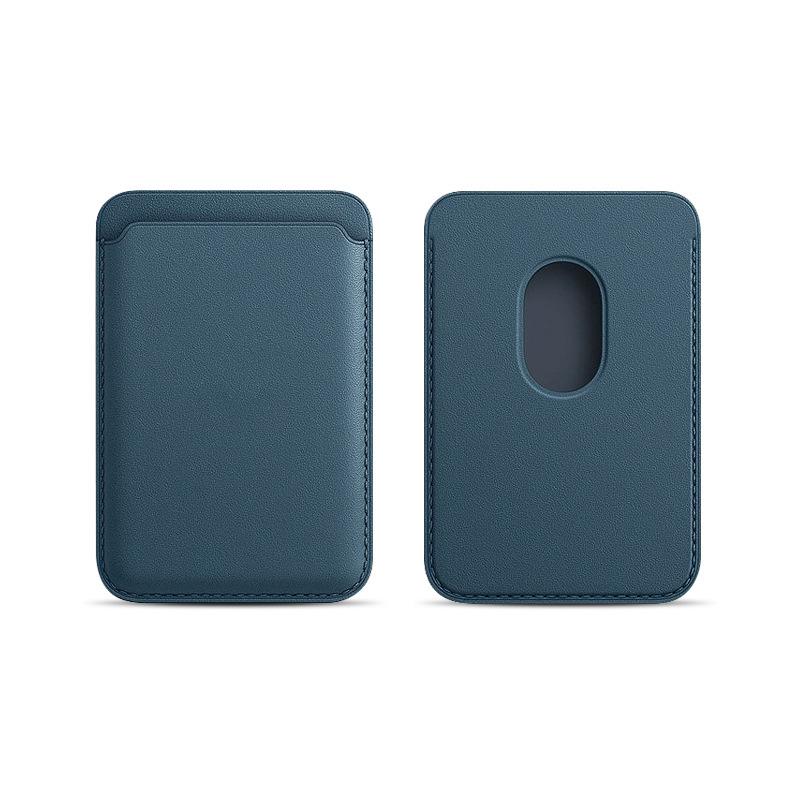 Magnetische Kaarthouder voor iPhone 13 - MagSafe Lederen PU Sleeve met ID-houder & Telefoonachterkant Sticker