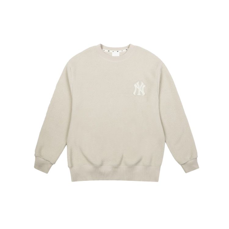 MLB New York Yankees Basic Logo Crewneck Sweatshirt Unisex sweatshirt Off-White 31MTF1061-50B