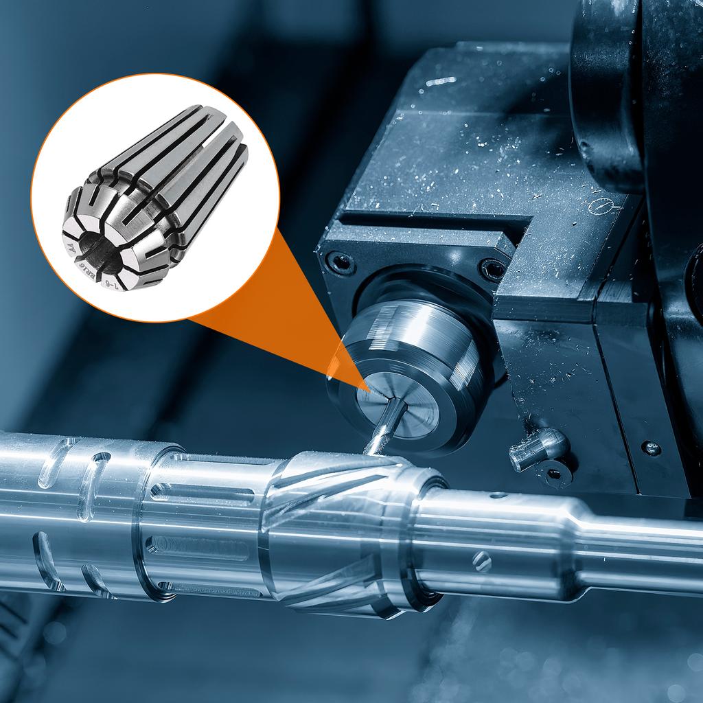 ER8 ER11 ER16 Spring Collet Chuck 1mm-12mm 65Mn Spring Steel Precision Router Collets for CNC Engraving Milling Lathe Tool