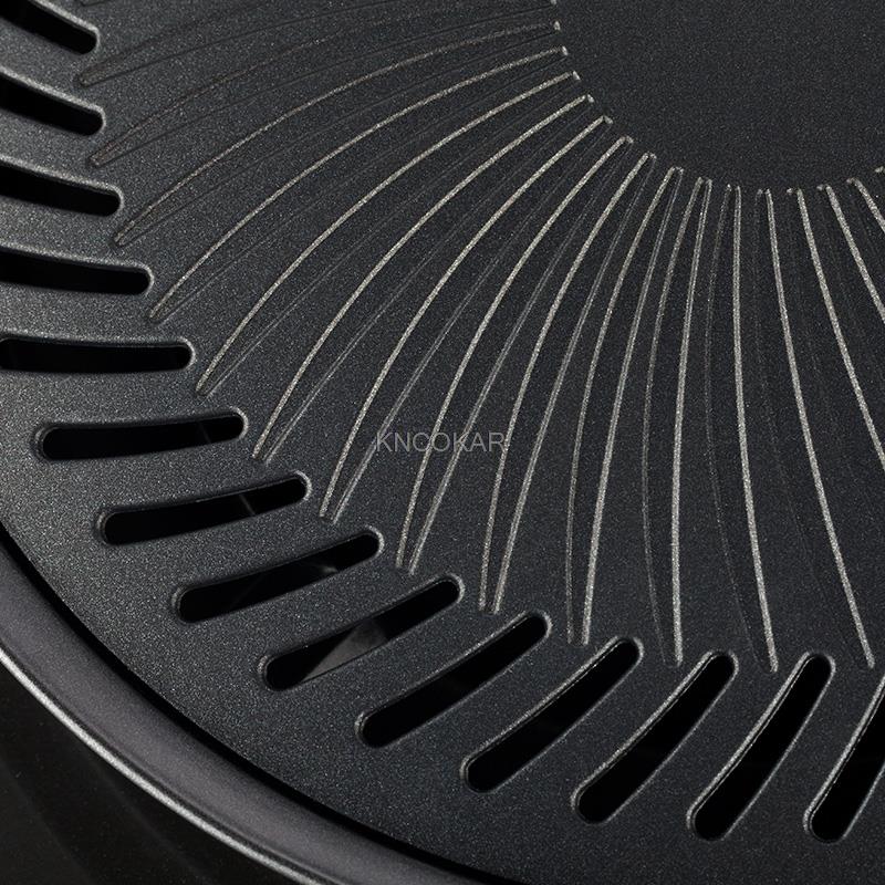 Smokeless BBQ Grill Pan Gas Non-Stick Gas Stove Plate Electric Stove Baking Pan Barbecue Roast Baking Pans For Home Outdoor