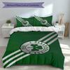 Set Copripiumino 3 Pezzi Panathinaikos FC, Include 1 Copripiumino e 2 Federe, Tessuto Delicato sulla Pelle e Confortevole, Set Biancheria da Letto Adatti