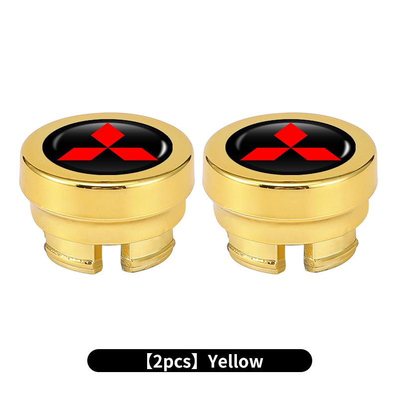 For Mitsubishi 1/2PCS Car Cigarette Lighter Cover Button Protector Dust Cap Auto Accessories Lancer ASX Pajero Mirage Attrage