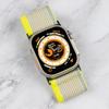 Nylon Elastic Strap For Apple watch Ultra 2 49mm Wide Braided Loop Adjustable Band iWatch 9 8 7 6 5 4 SE 45mm 41mm 44mm 40mm