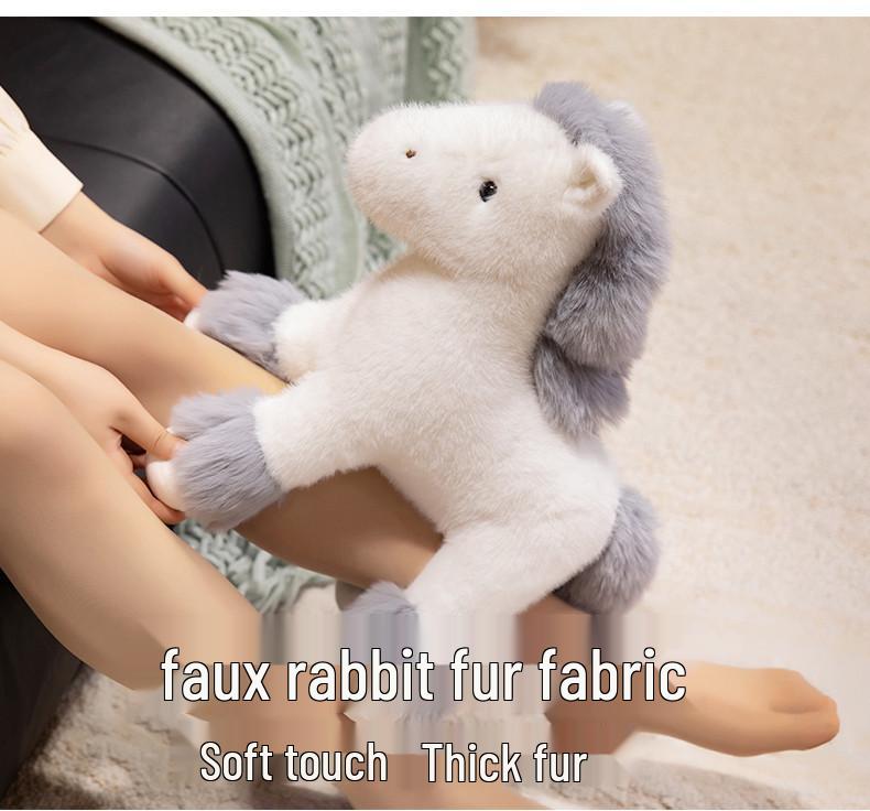Adorable Pony Plush Doll - Year of the Horse Mascot Gift