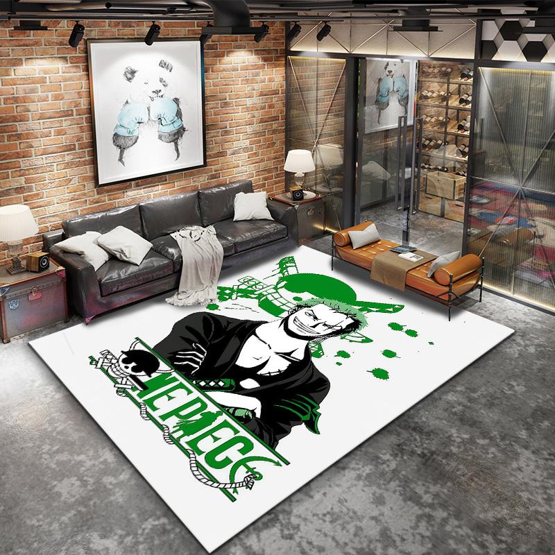 Roronoa Zoro Carpet Rug For Living Room Bedroom Home Sofa Decoration,kids Play Nonslip Floor Mat
