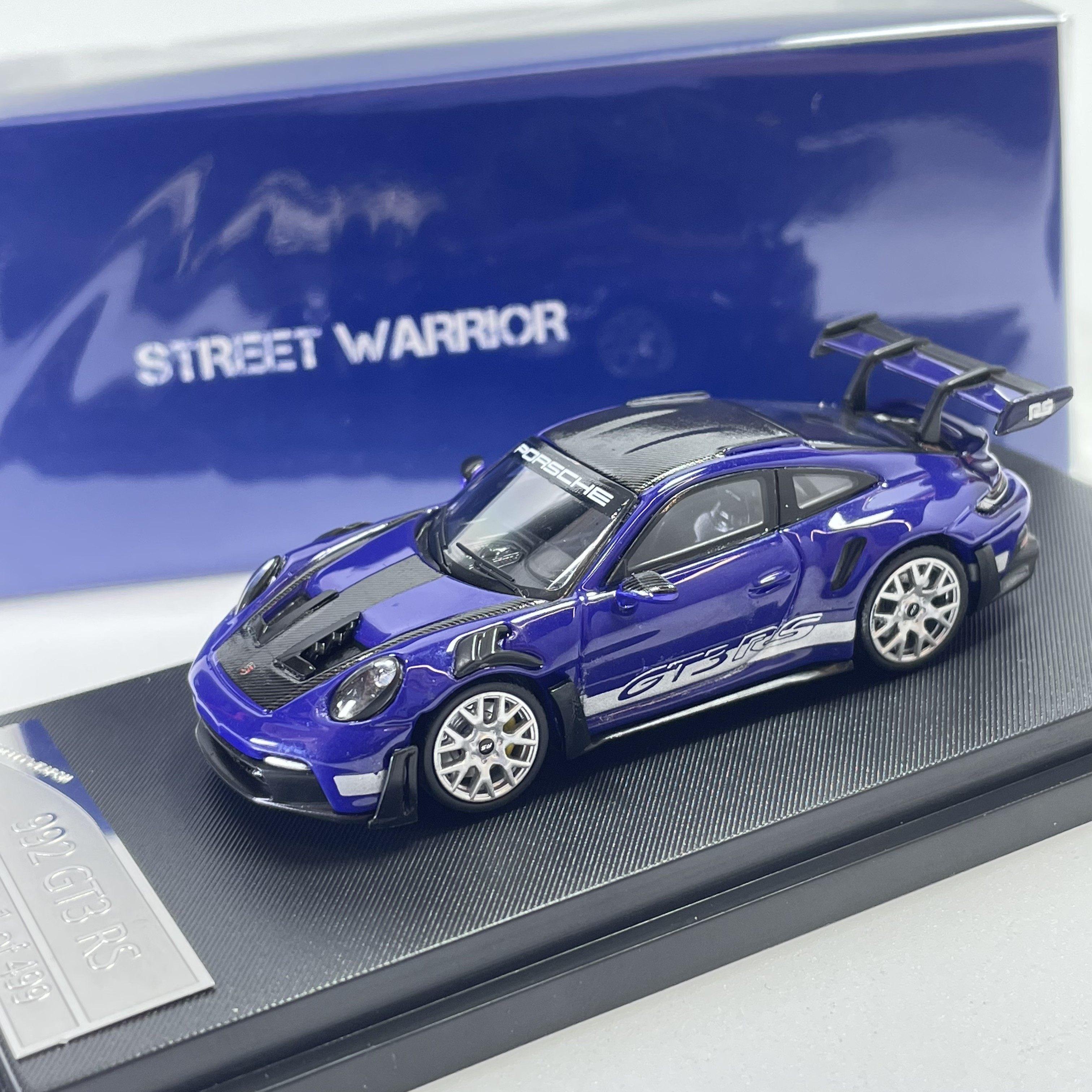 Sw 1/64 992 911 Gt3 Rs Legering Raceauto Diecasts & Speelgoedvoertuigen Automodel Miniature Schaalmodel Auto Voor Kinderen
