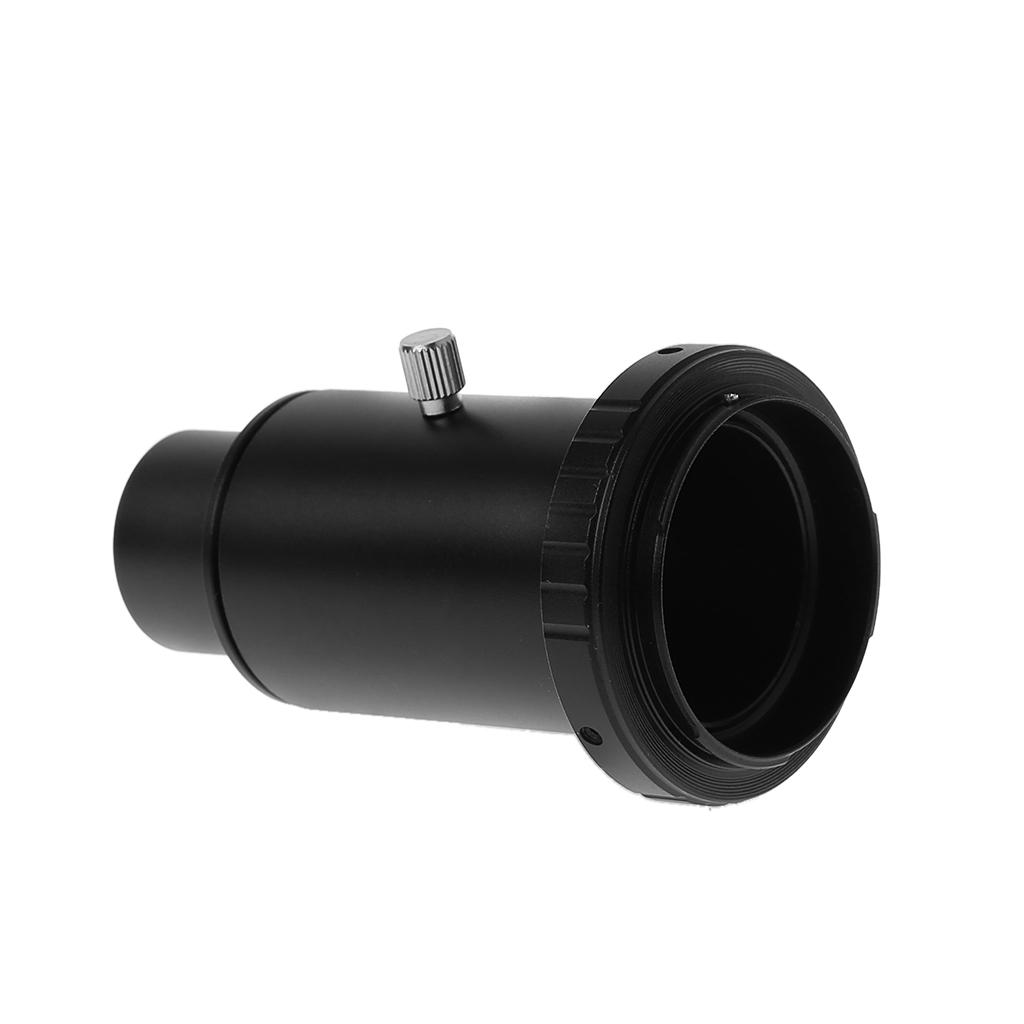 New Aluminum T2 Adapter Telescope Extension Tube 1.25 Inch Telescope Mount Adapter Thread T-Ring For DSLR Camera
