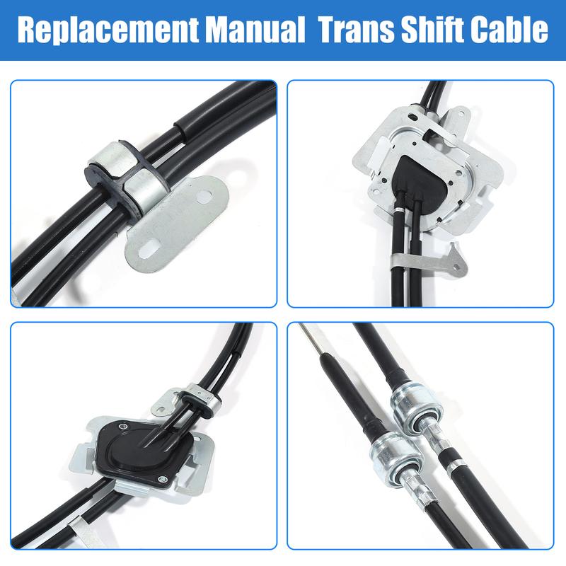 X Autohaux Manual Gear Shift Cable Transmission Shifter Cable Replace 33820-2B540 ZZT230 ZZT231 for Toyota Celica 2000-2005