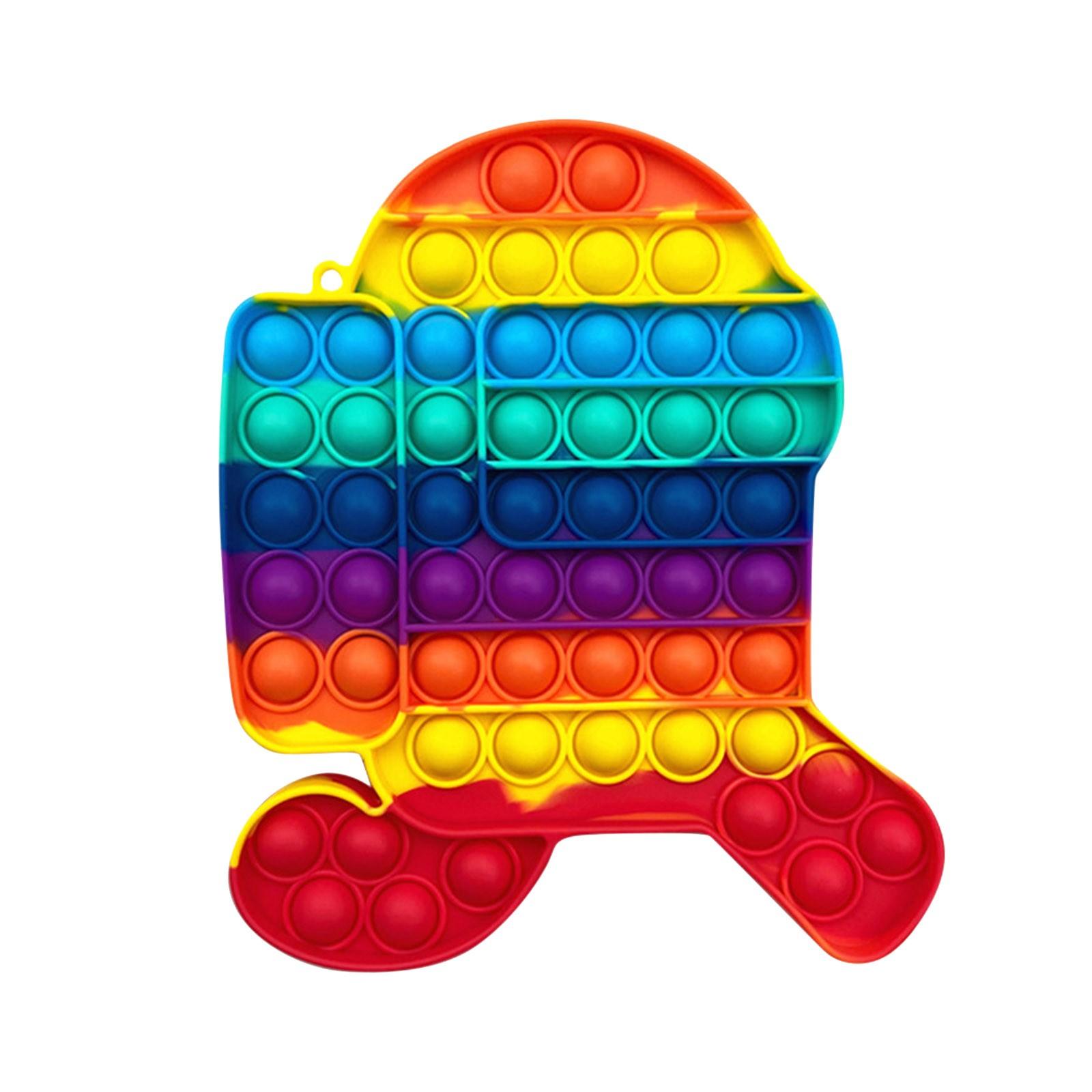 

Сенсорная игрушка-пузырь, 1 шт., средство для снятия стресса для особых потребностей One Size