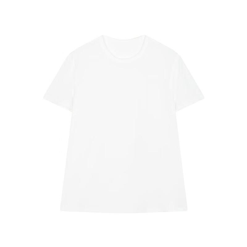 LESS 2025 Summer Round Neck Short Sleeve T-Shirt
