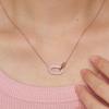 Monograph Natalie Necklace Mgnl0300 14K Gold Plated