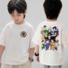 Anime Dragon Ball Cosplay TShirt Cotton Short Sleeve Tops Casual Loose Retro TShirt Men Women Kids Family Matching Outfits