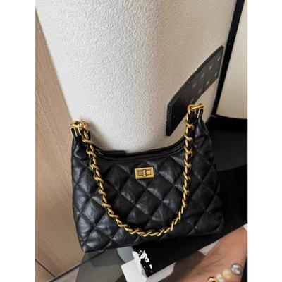 Wholesale Light Luxury Bag Women's 2025 New Diamond Chain Shoulder Bag Fashion Versatile Temperament High-end Shoulder Bag
