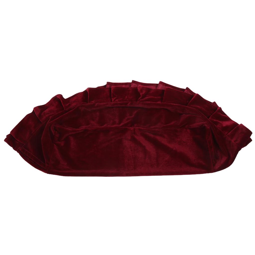 Funda para Taburete de Piano Suave Dorado Oscuro Funda para Banco a Prueba de Polvo Pianos Asientos Individuales