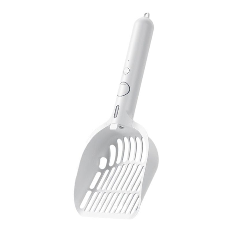 

ABUL-New Spray Deodorizing Cat Litter Shovel,Dustproof Tofu Moistening Earth Sand Shovel Excrement Artifact Cat Litter Scoop белый