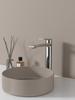 Hot and Cold Faucets, Washbasins, Bathroom Basins, Washbasins, Flat Plates, Single Hole Household Faucets